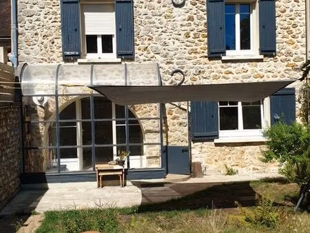 maisons de village 5 pièces - 3 chambres - 98 m2 - jardin et garage - jambville (78440)