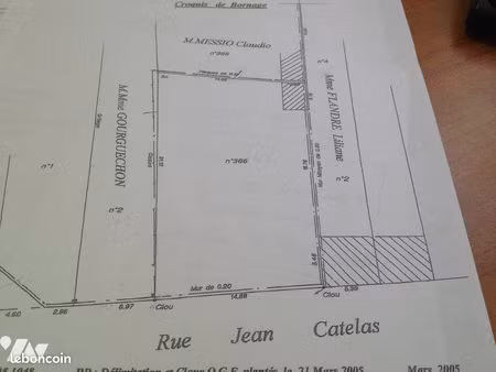 terrain 487 m² albert