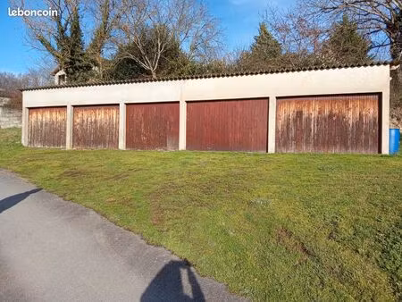 lot de garage + terrain