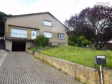 sierck les bains  maison individuelle f6/f7 d'env 175 m2 + sous-sol complet  5 chambres su