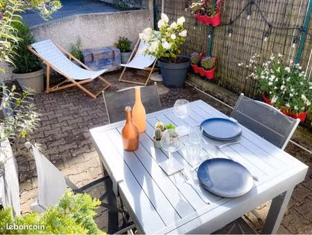 magnifique t2 + terrasse refait à neuf