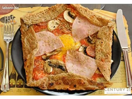 fonds de commerce restaurant  crêperie 200 m²