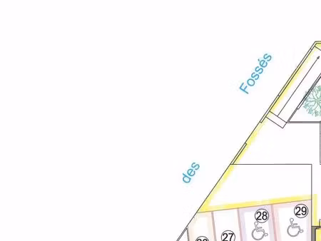 places de parking à vendre - centre ville de roanne