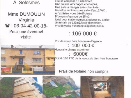 maison a vendre