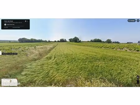 terrain agricole 2 200 m² – étude truffière fournie  prêt à planter