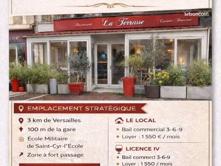 fond de commerce restaurant