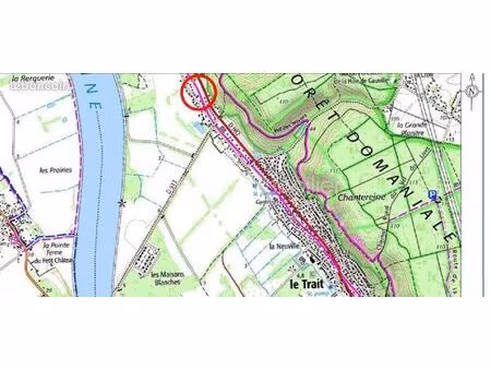 terrain 1 300 m² saint wandrille rancon