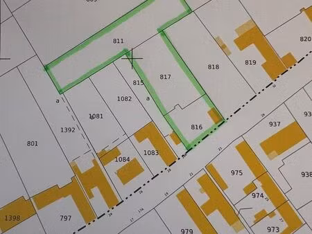 terrain 2365 m² thun-saint-martin