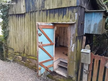 terrain avec cabanon