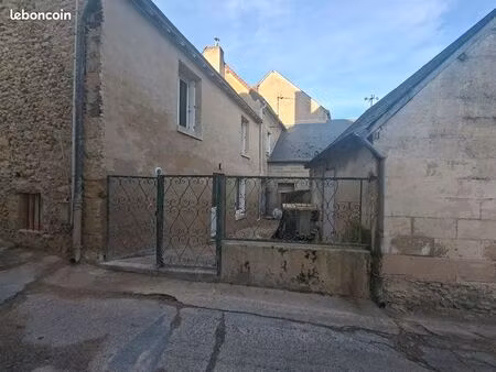 maison rénovée 80 m² – poce-sur-cisse – cour + dépendance