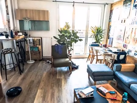 paris 12eme - 2 pièces meublé lumineux  49 m² + 6m2 balcon