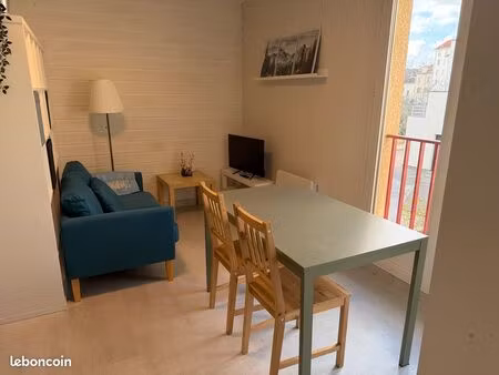 f1 - t1 meublé 31 m2 avec parking