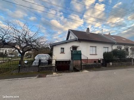 pavillon - 98m² - garage + jardin - luneville