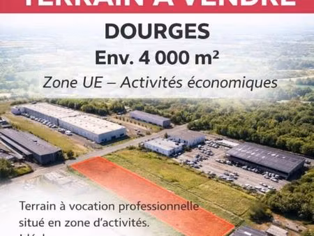 terrain 4 000 m² dourges