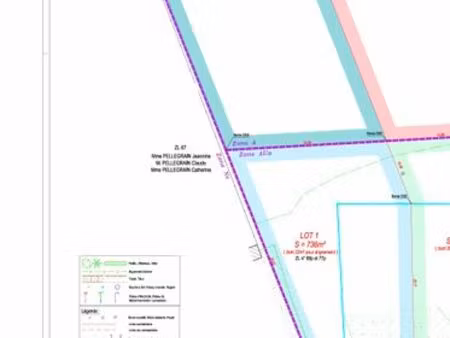 terrain constructible à vendre