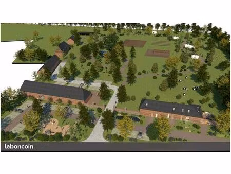 ensemble d'immobilier de tourisme  hotel  restaurant  salle de réception et gîtes