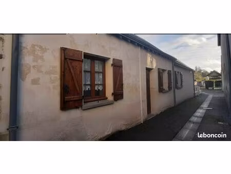 petite maison 46m2 avec courette centre bourg