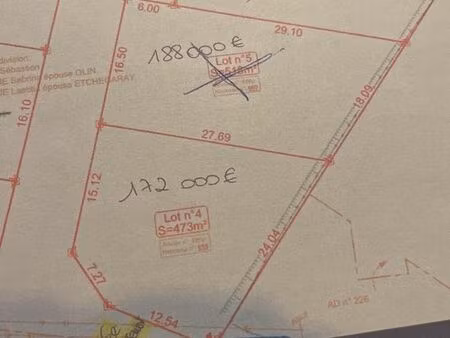 terrain constructible