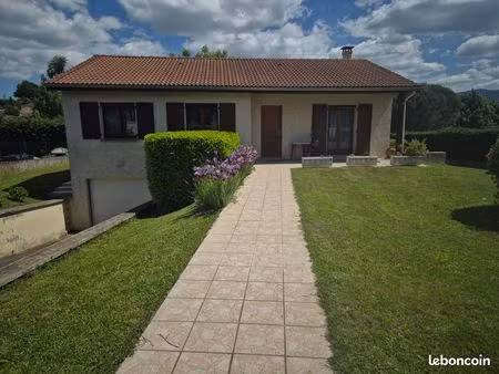 maison individuelle de 90 m² avec sous-sol complet et terrain de 1200 m²– secteur recherch