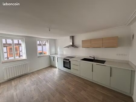 appartement 3 pièces 90m2 centre ville bouxwiller