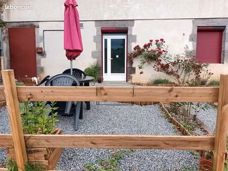appartement meuble avec jardin