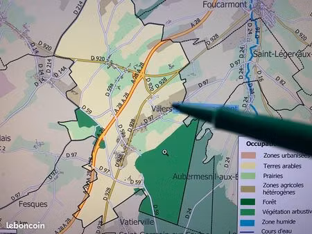 terrain à batir 13408 m2 callengeville 76