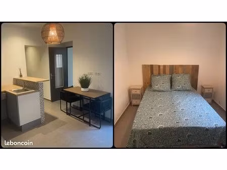 studio meublé de 30 m² en hypercentre de l'isle-sur-la-sorgue