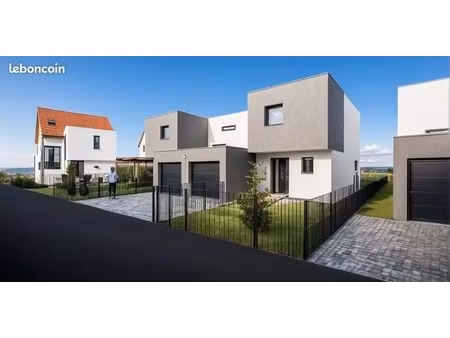 maison neuve 100m² – 5 pièces – jardin  terrasse  garage – wissembourg quartier calme – fi