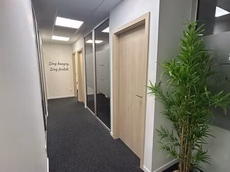 espace de bureaux meublé clé en main - 140 m² robertsau – prestations premium
