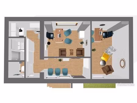 centre - bureau dans cabinet bien-être neuf