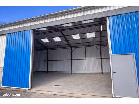 à louer – bâtiment industriel rénové 650 m² divisibles + options de stockage