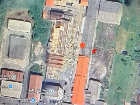 entrepôt 130 m² mazamet