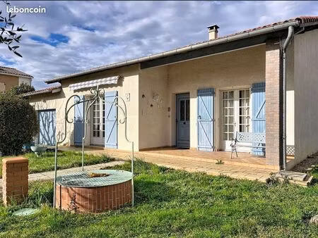 maison 105m²  garage et jardin