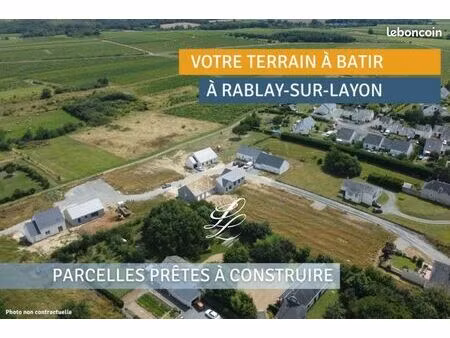 terrain 795 m² rablay sur layon