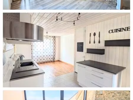 maison atypique de bourg 90m2