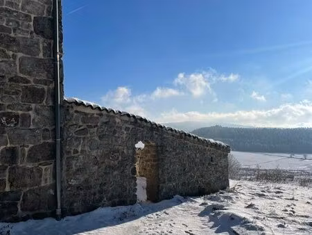 bâtisse 260m2 hab terrain130000m2 saint genest malifaux