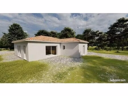 terrain 845 m² daignac