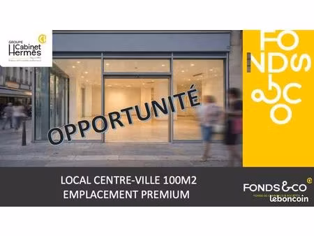 local commercial 100 m²