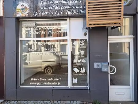 local commercial 55 m² – centre-ville de roye