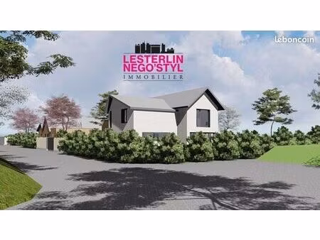 terrain 1 700 m² maneglise