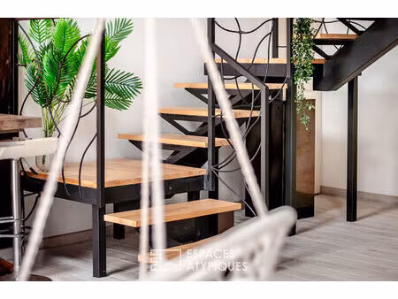 loft duplex intimiste et audacieux