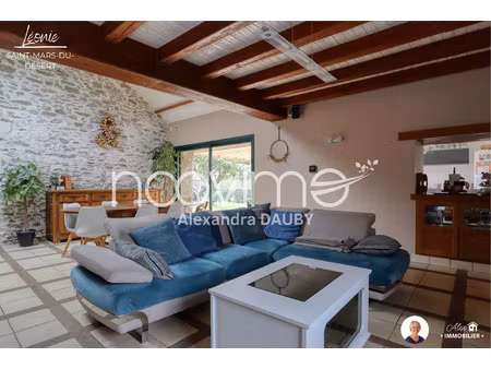vente [léonie] - maison 4 chambres et 1 bureau - 180 m² - saint-mars-du-désert