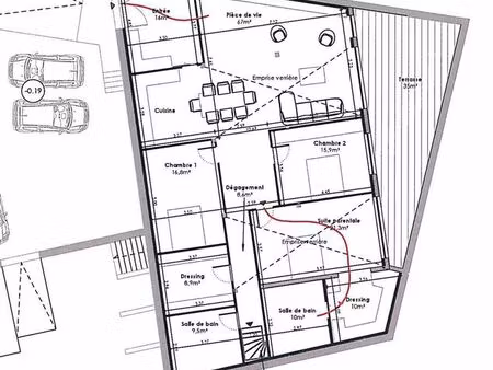 appartement 6 pièces 175 m²