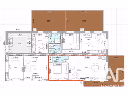 vente appartement 2 pièces