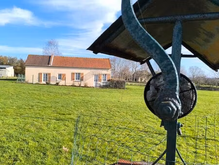 plain-pied de campagne 3chbres +2000m² de terrain
