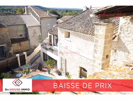 aux portes d'uzès - élégante demeure de village du xviie siècle  entre authenticité et raf