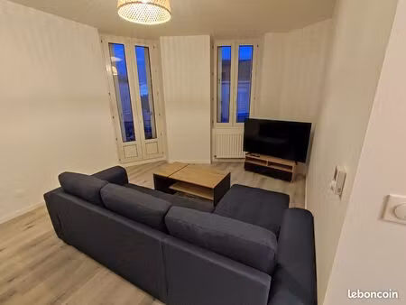 a louer – appartement t3 pièces meublé 64m² l’horme