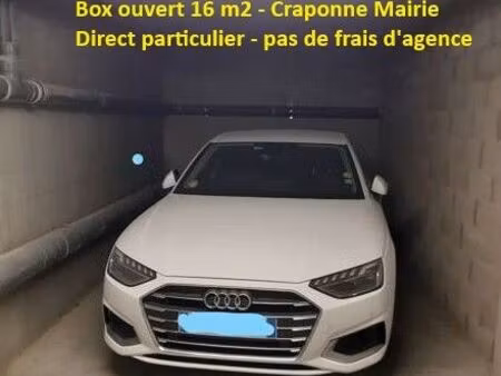 box ouvert 16m2 craponne mairie. pas de frais d'agence