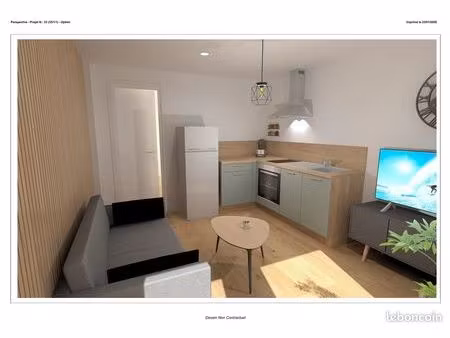 appartement 2 pièces 25 m²