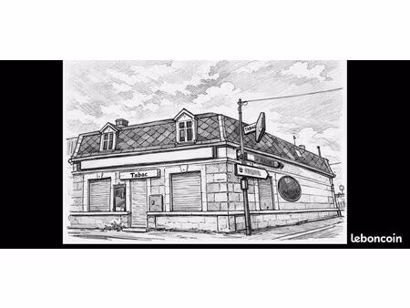 bar  brasserie  fonds de commerce  tabac 320 m² neuville vitasse